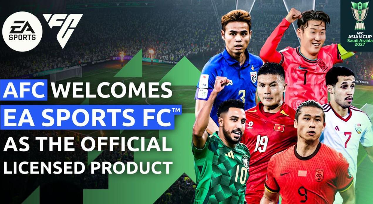 jiuyou入口-亚足联官方：EA Sports FC正式取得2027亚洲杯全部授权